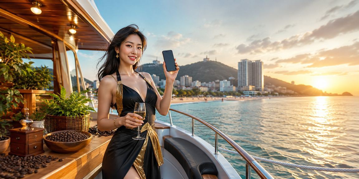 Người dùng Vũng Tàu xem thông tin thể thao trong quán cà phê